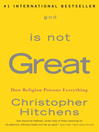 Cover image for God Is Not Great